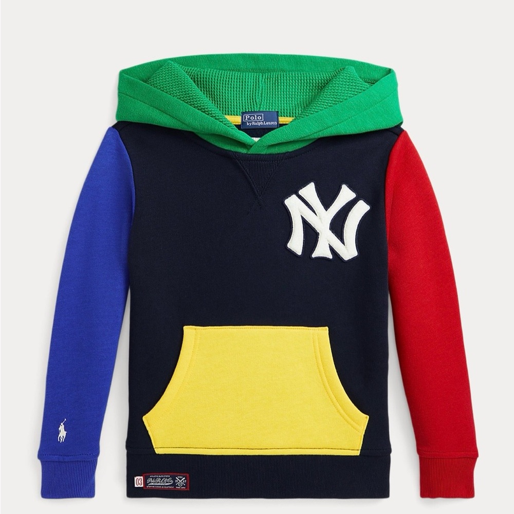 Ralph Lauren Polo X New York Yankees Colorblock Hoodie